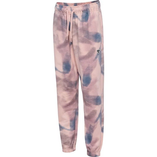 Hummel Loose AOP Bee tracksuit pants