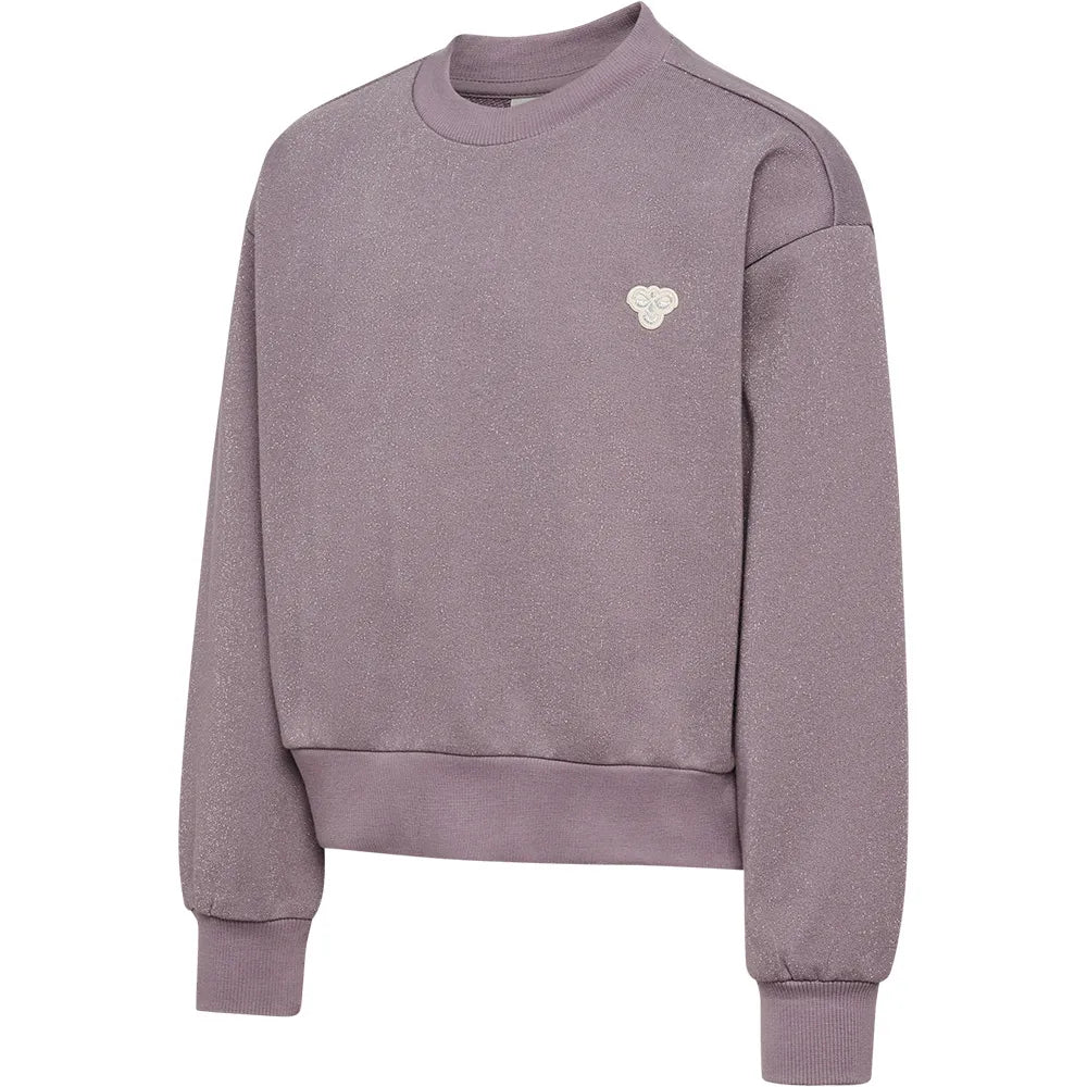 Hummel Loose Glitter Crewneck Bee sweatshirt