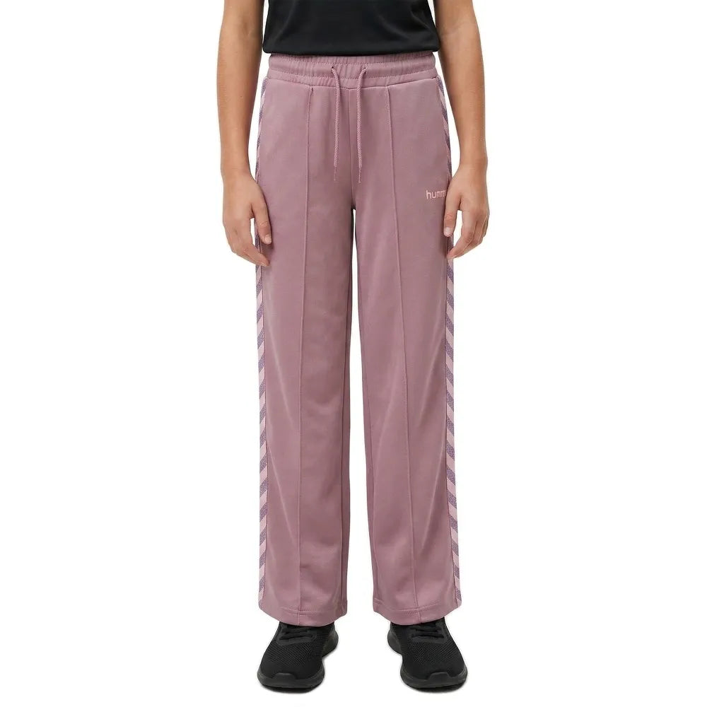 Hummel Regular Poly Tape tracksuit pants
