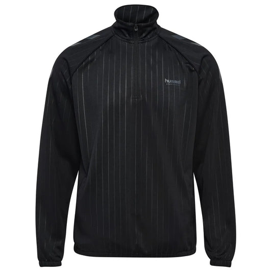 Hummel Stripe half zip sweatshirt