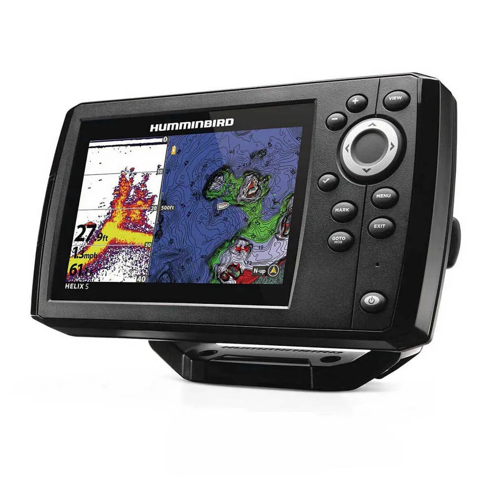 Humminbird Helix 5 Chirp GPS G3 5´´ plotter with transducer&cartography