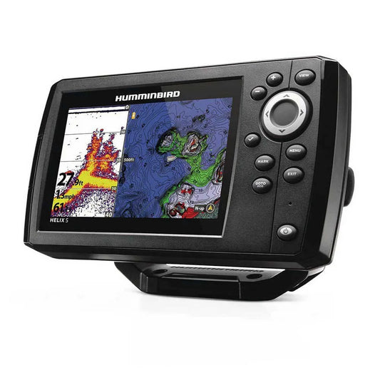 Humminbird Helix 5 Chirp GPS G3 5´´ plotter with transducer&cartography