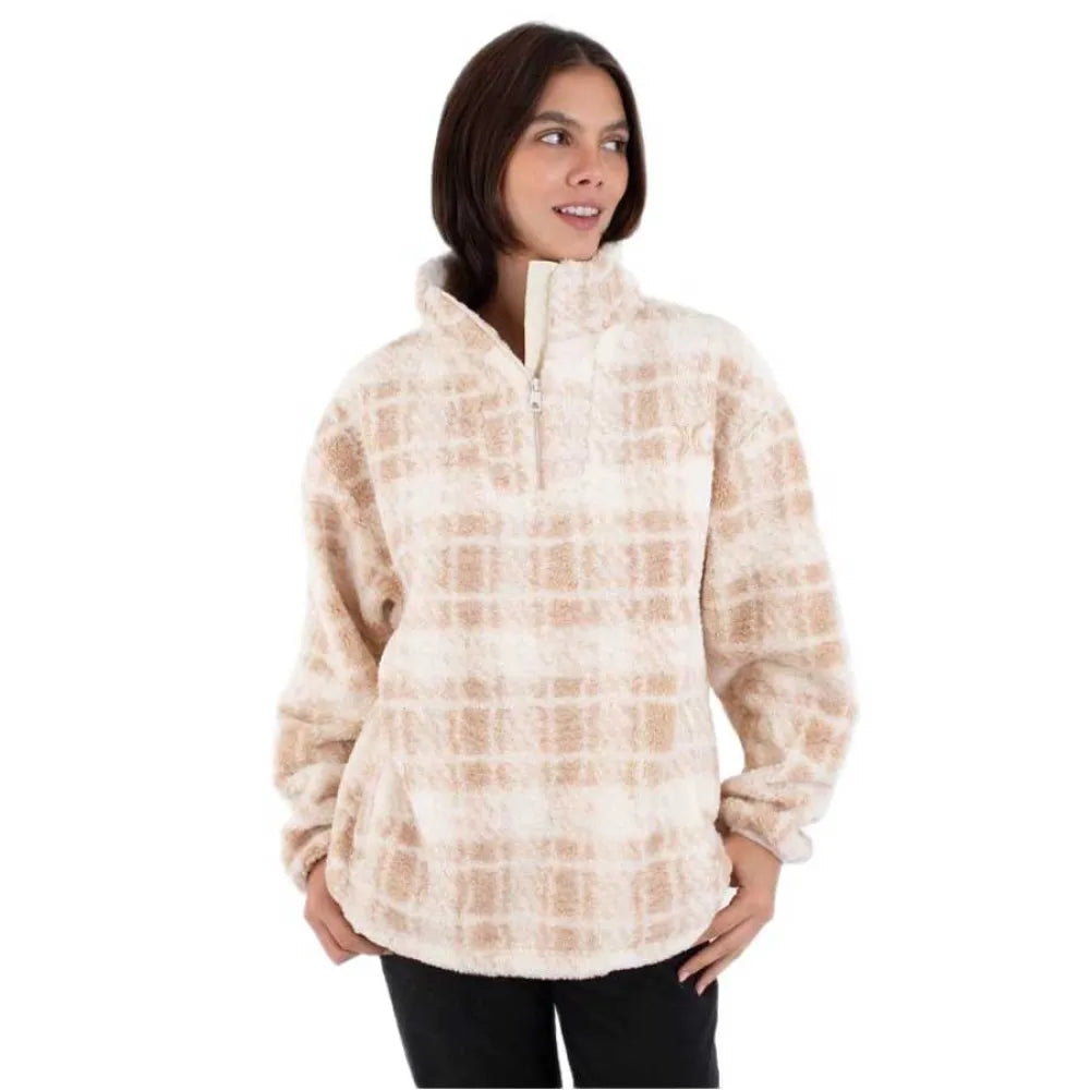 Hurley Laneway High Pile half zip fleece