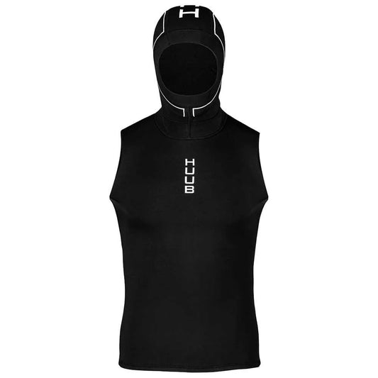 HUUB Hooded Neoprene sleeveless thermal T-shirt