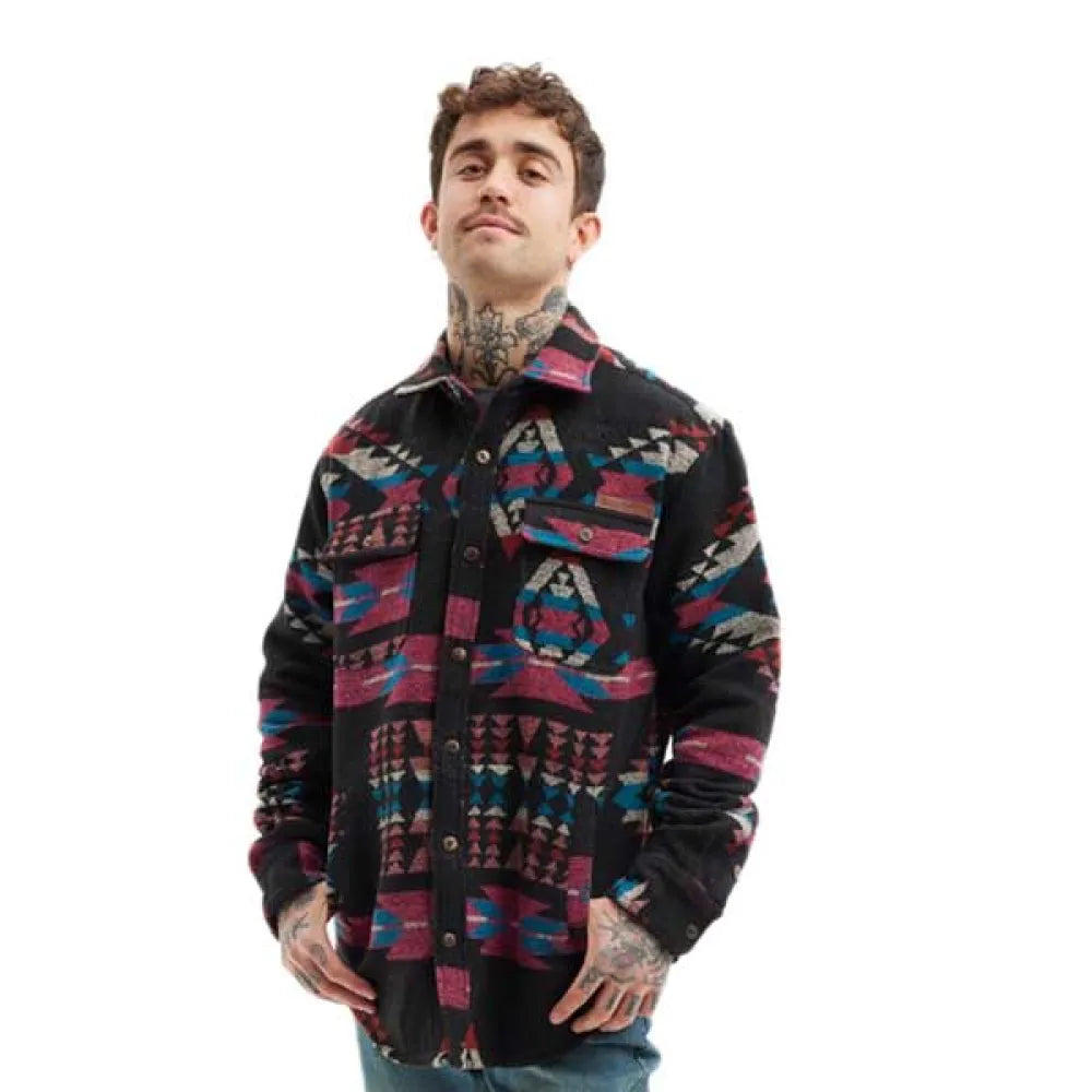 Hydroponic Aztec long sleeve shirt