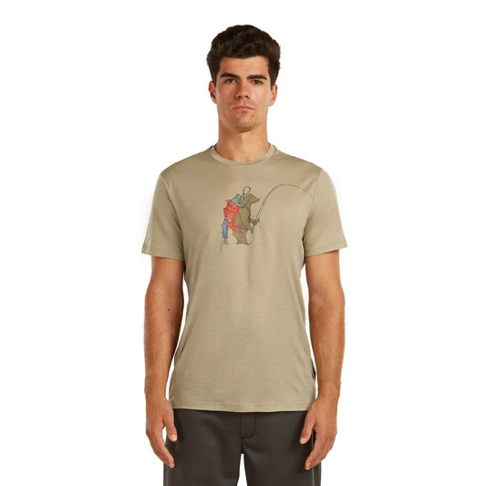 Icebreaker Merino 150 Tech Lite Bear Catch short sleeve T-shirt