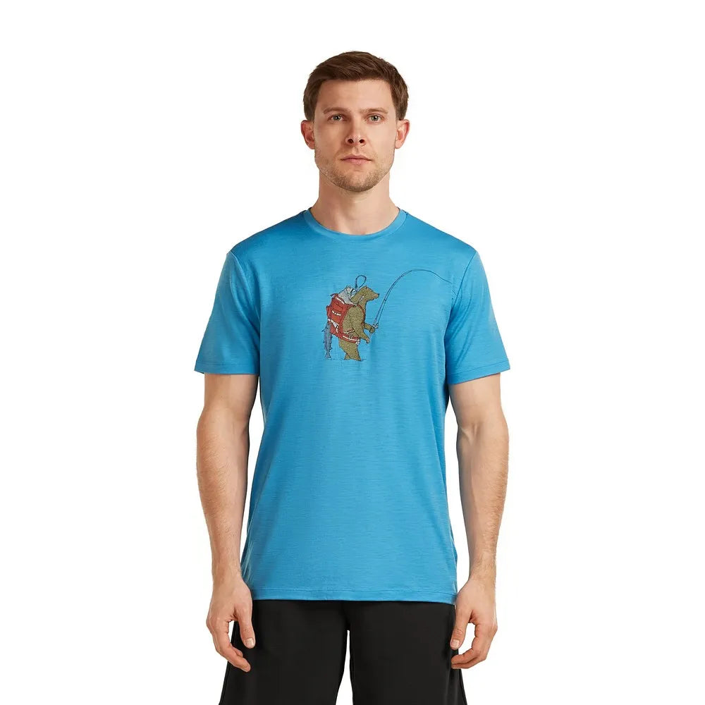 Icebreaker Merino 150 Tech Lite Bear Catch short sleeve T-shirt