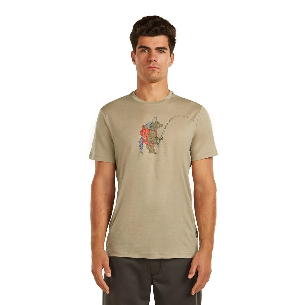 Icebreaker Merino 150 Tech Lite Bear Catch short sleeve T-shirt