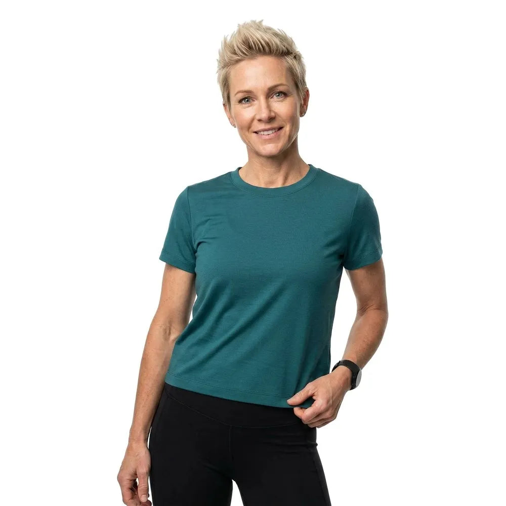 Icebreaker Merino 150 Tech Lite Crop short sleeve T-shirt