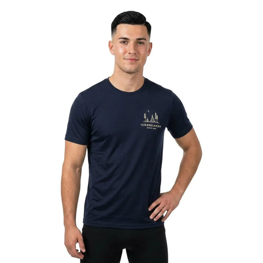 Icebreaker Merino 150 Tech Lite Peaceful Pass short sleeve T-shirt