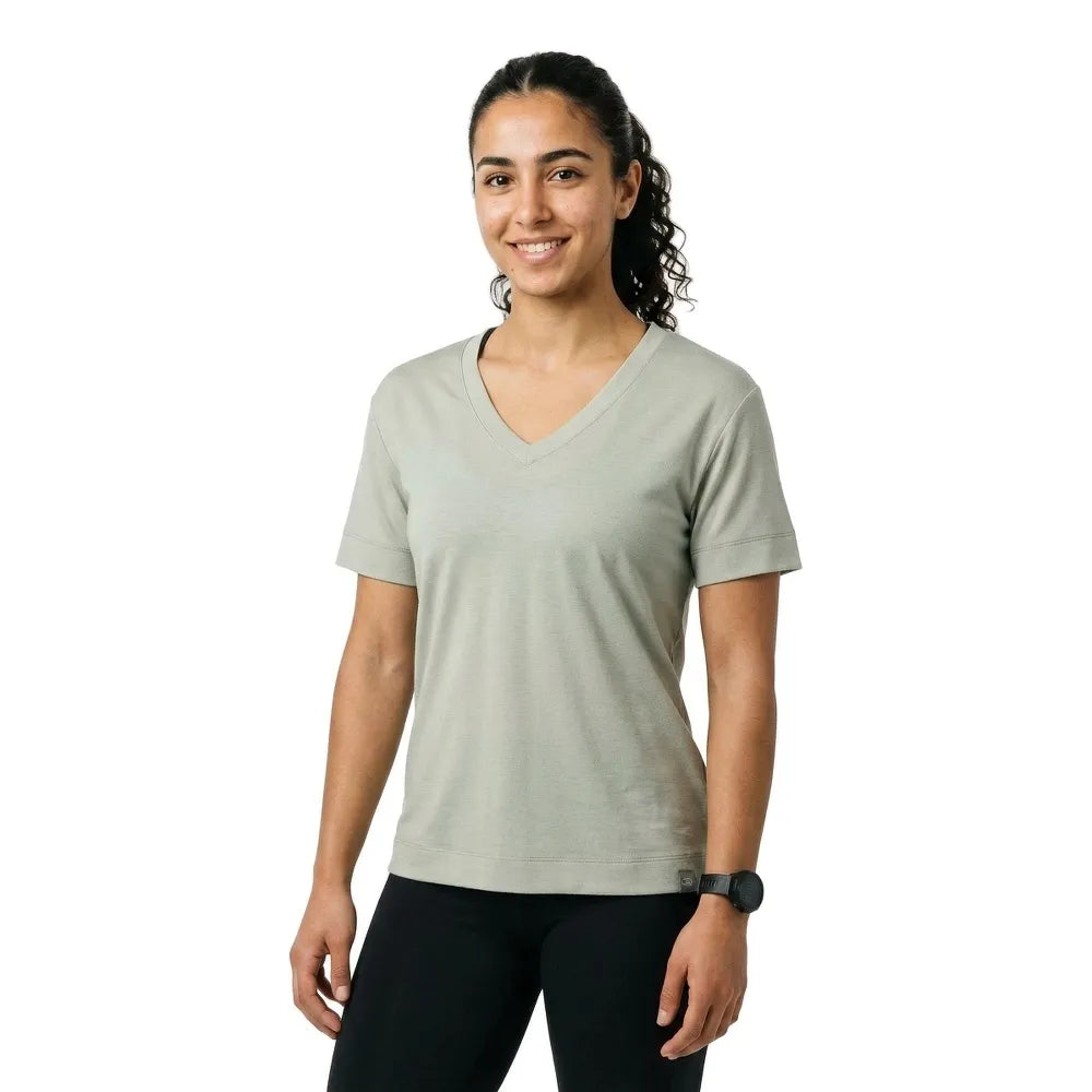 Icebreaker Merino 150 Tech Lite Relaxed V Neck short sleeve T-shirt