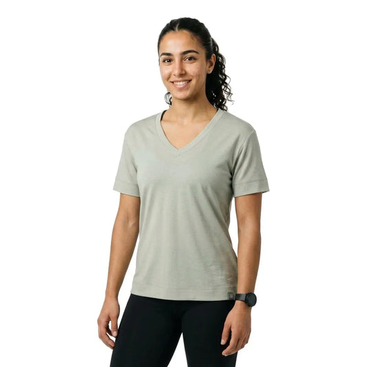 Icebreaker Merino 150 Tech Lite Relaxed V Neck short sleeve T-shirt