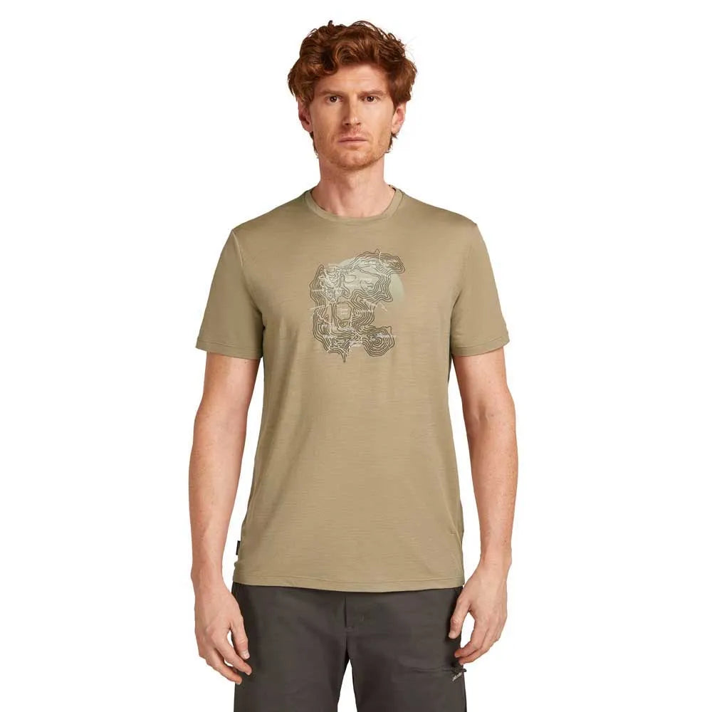 Icebreaker Merino 150 Tech Lite Ruapehu Round short sleeve T-shirt
