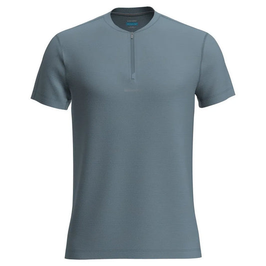 Icebreaker Merino Blend 125 Cool-Lite™ Speed half zip short sleeve T-shirt
