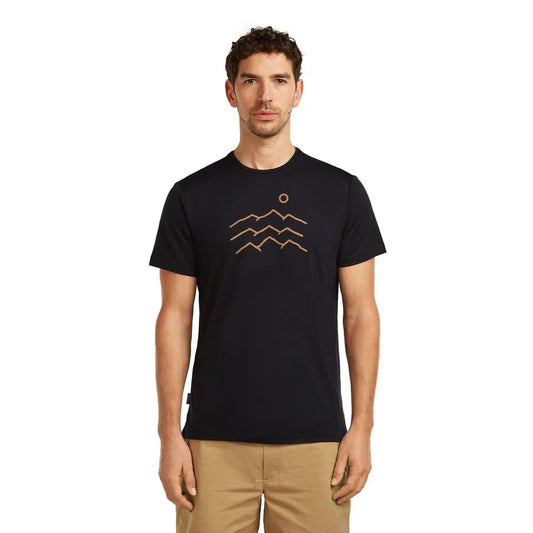 Icebreaker Merino Blend 125 Cool-Lite™ Sphere Across The Peaks short sleeve T-shirt