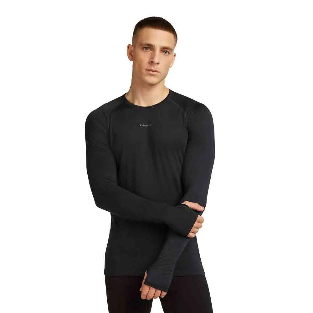 Icebreaker Merino Blend 125 ZoneKnit™ Crewe long sleeve base layer