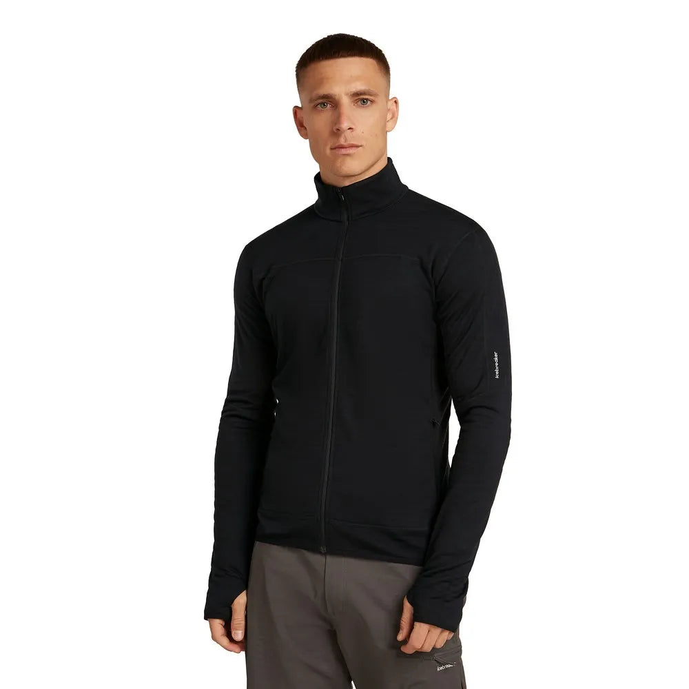 Icebreaker Merino Blend 300 RealFleece™ Descender full zip sweatshirt