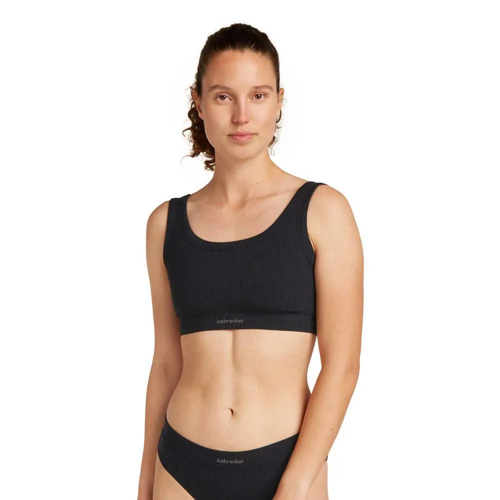 Icebreaker Merino Rib Lotus sports bra