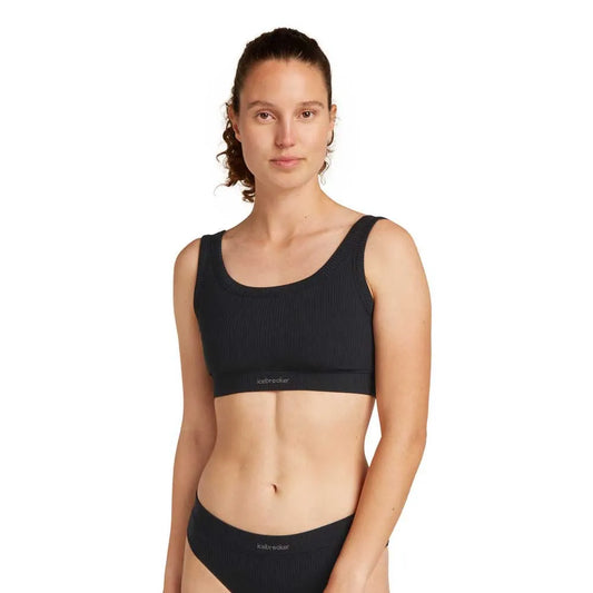 Icebreaker Merino Rib Lotus sports bra