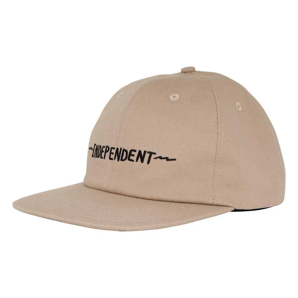 Independent Bratrud notebook snapback unstructured cap