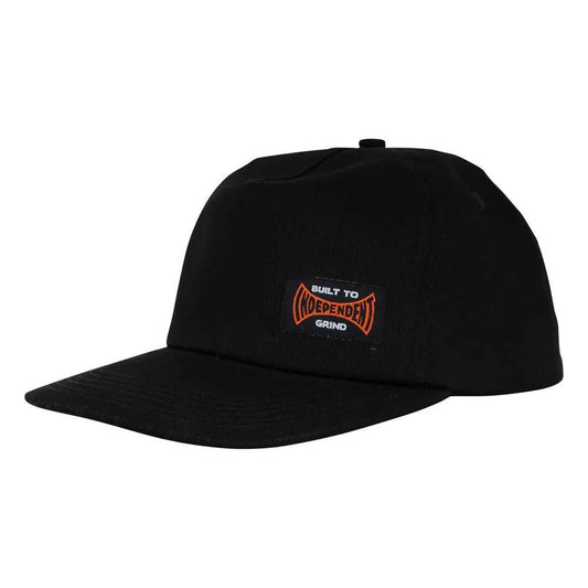 Independent Built to grind snapback unstructured cap