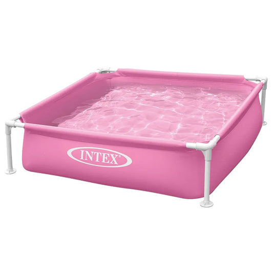 Intex Steel Square Frame Above Ground Pool 122x122x30 cm