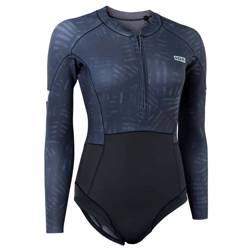 ION Amaze hot 1.5 mm woman long sleeve front zip shorty