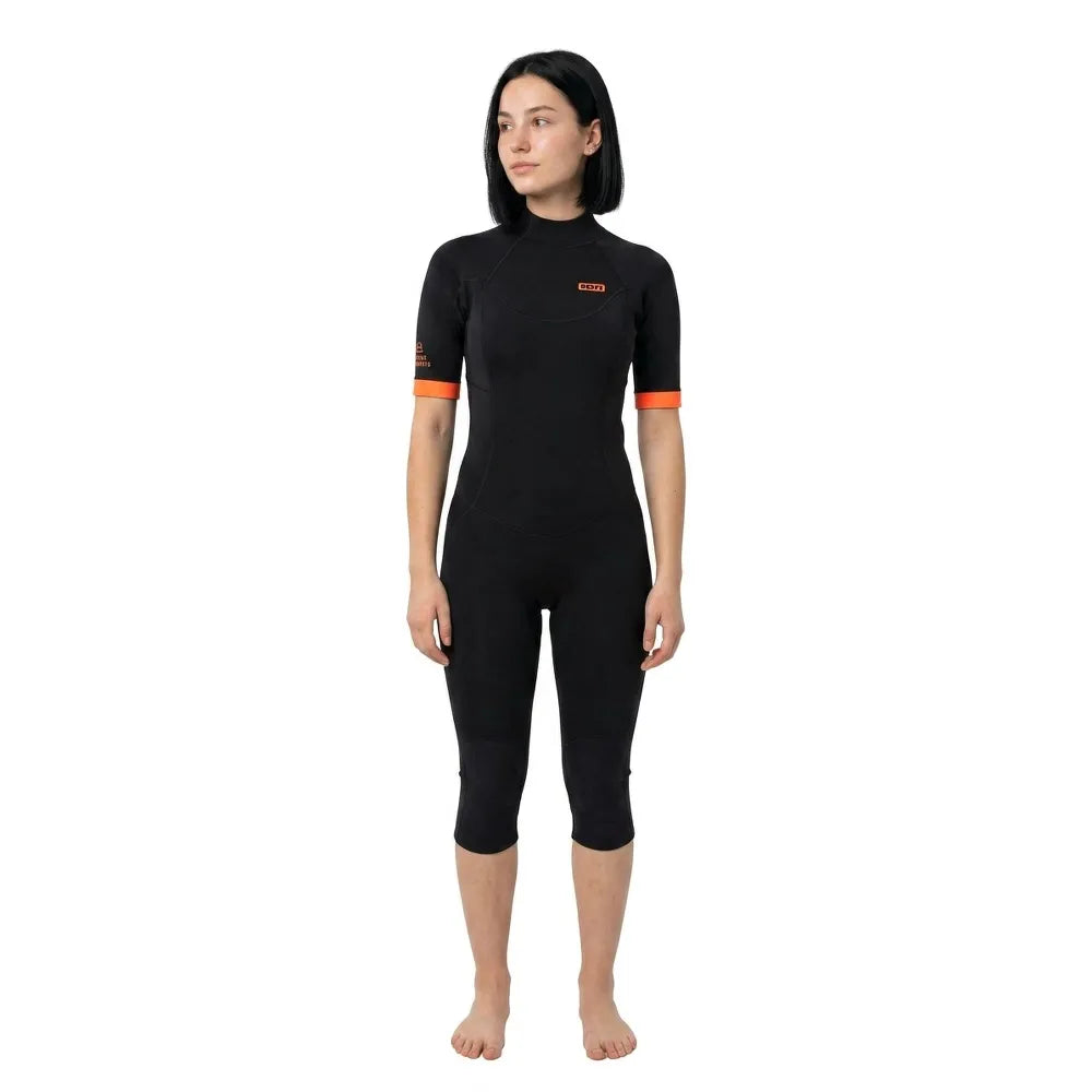 ION Element 3/2 mm Overknee woman short sleeve back zip shorty