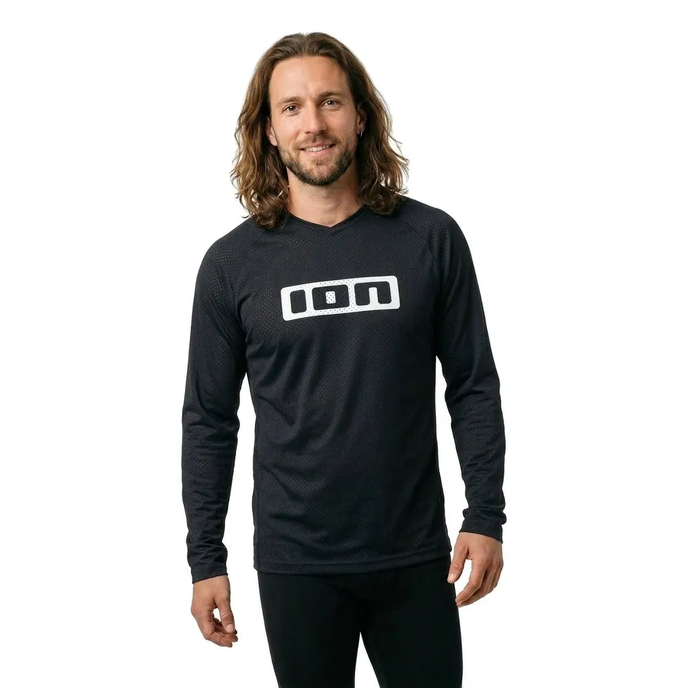 ION Logo long sleeve enduro jersey