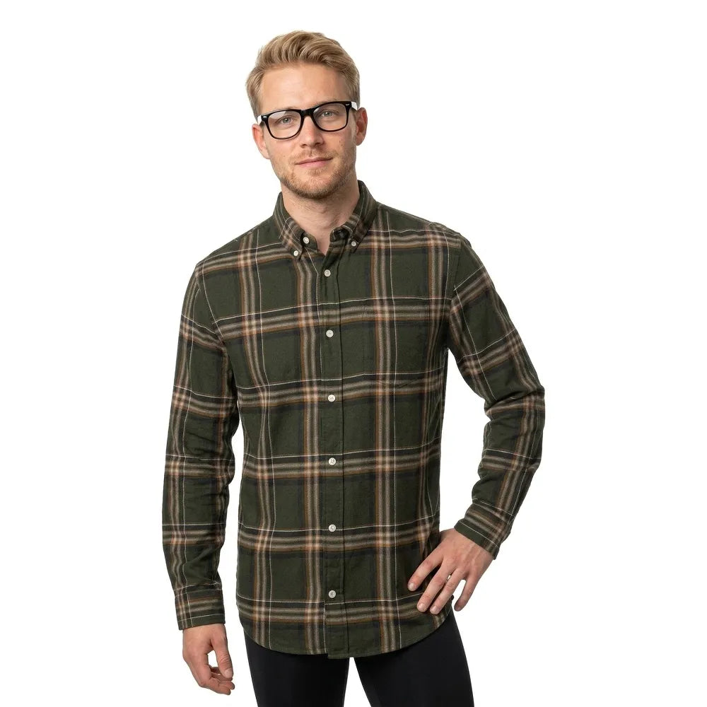 Jack & jones Classic Flannel Check Plus Size long sleeve shirt