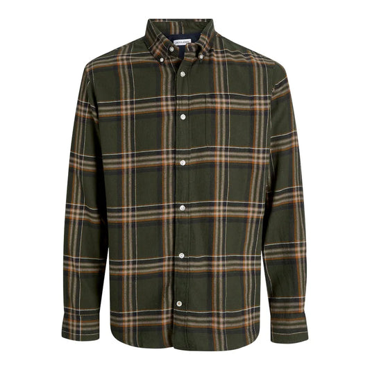 Jack & jones Classic Flannel Check Plus Size long sleeve shirt