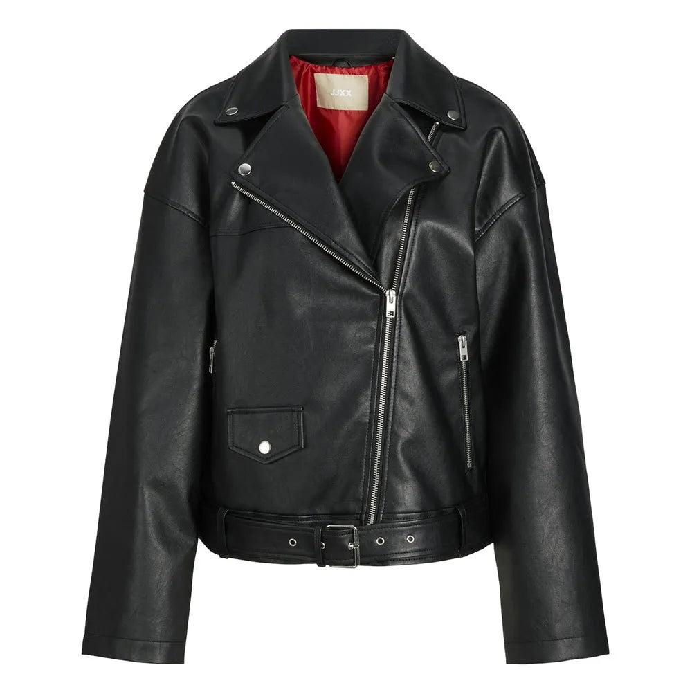Jack & jones Frida Biker leather jacket