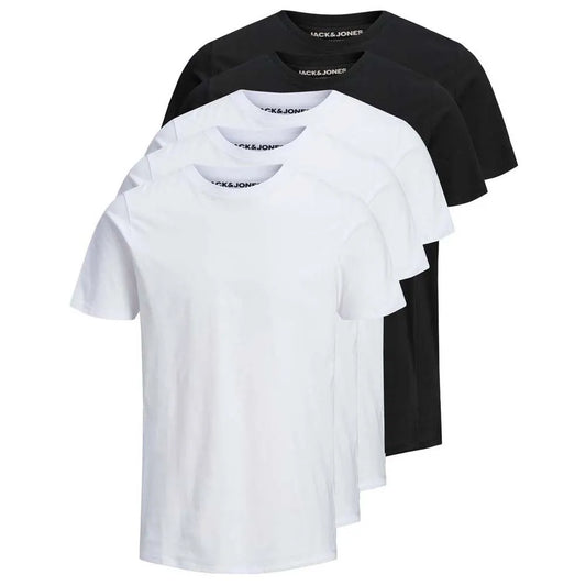 Jack & jones Organic Basic 5 Pack short sleeve T-shirt