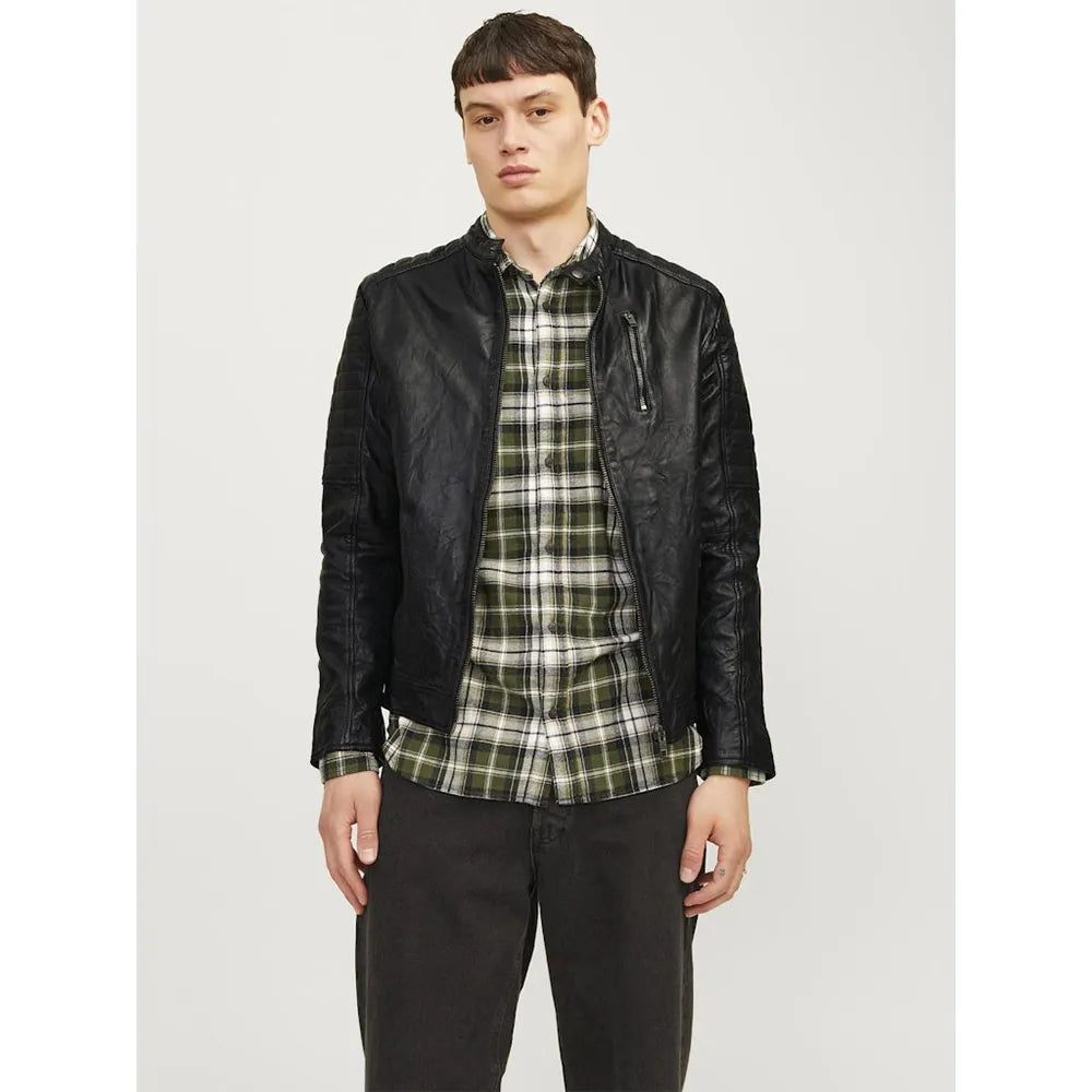 Jack & jones Richard leather jacket