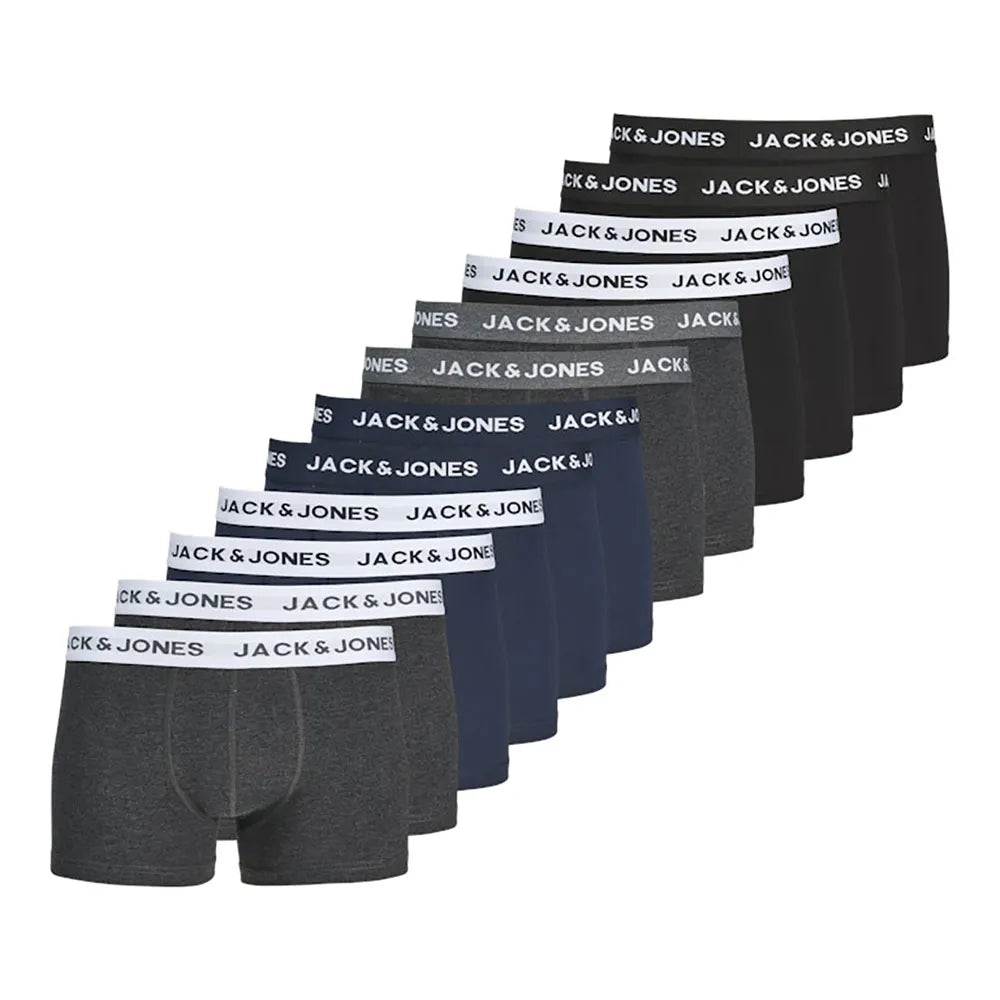 Jack & jones Solid boxers 12 units