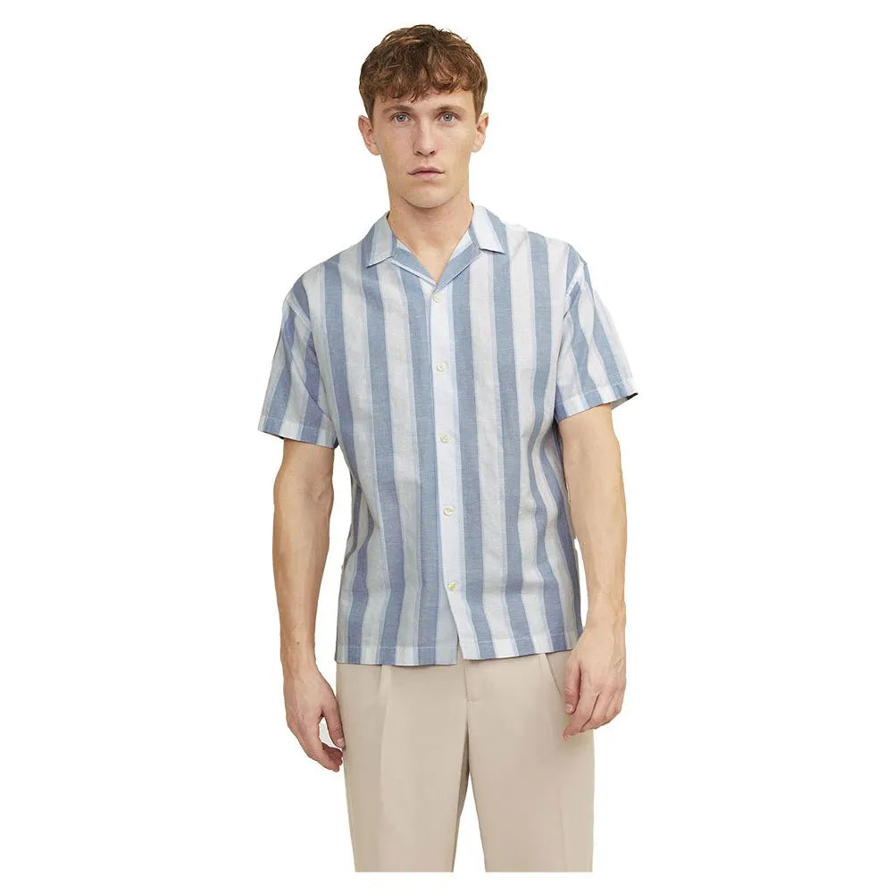 Jack & jones Summer Stripe Resort short sleeve shirt