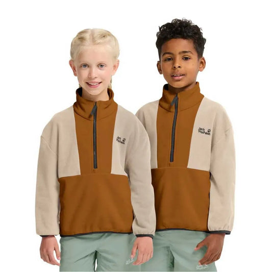 Jack wolfskin Colorblock Taunus half zip sweatshirt