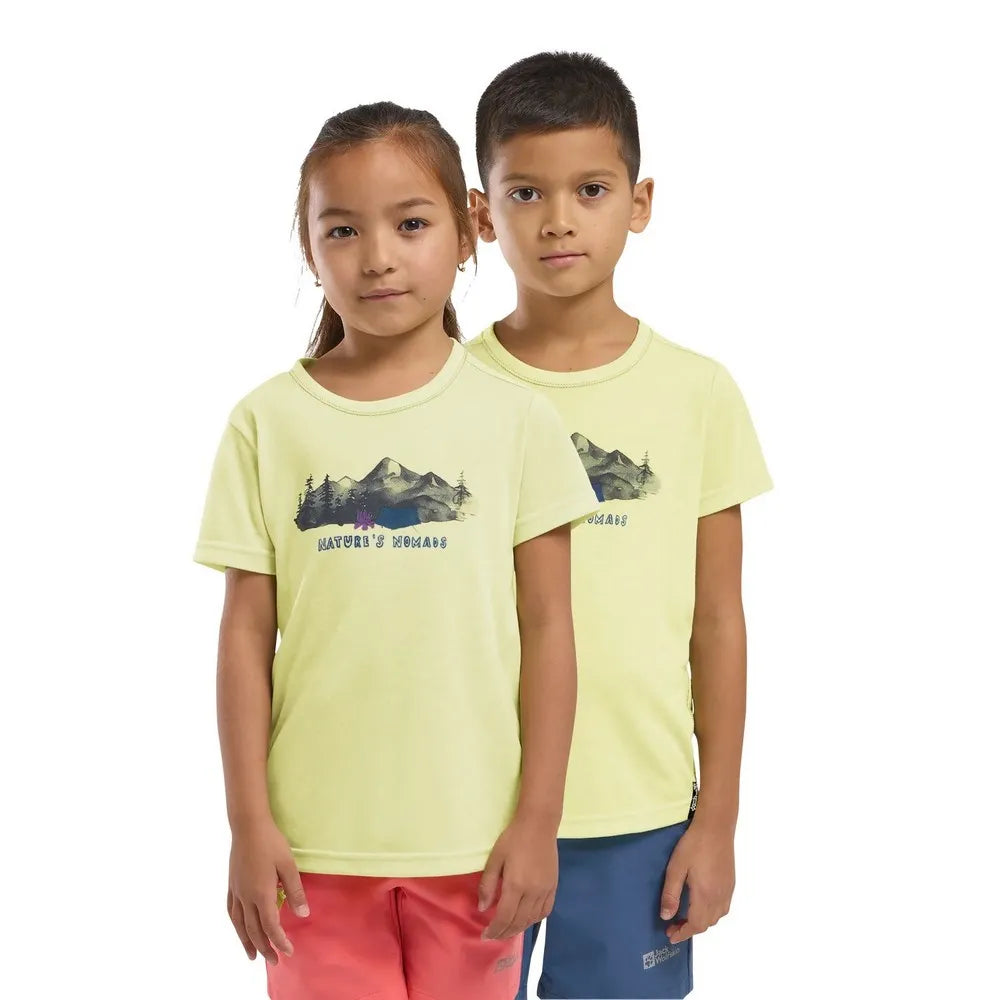 Jack wolfskin Hiking Graphic short sleeve T-shirt