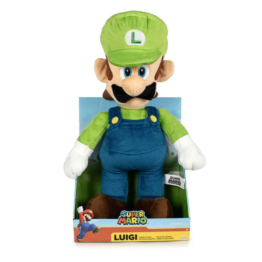 Jakks pacific Jumbo Luigi Super Mario Nintendo 50cm teddy