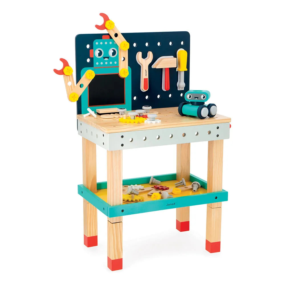 Janod Brico´Kids Big Robot Diy Workbench
