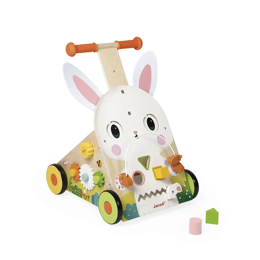 Janod Farm Rabbit Baby Walker