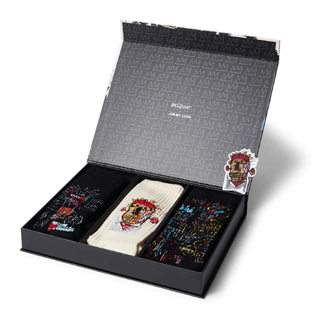 Jimmy lion Athletic Basquiat II crew socks 3 pairs