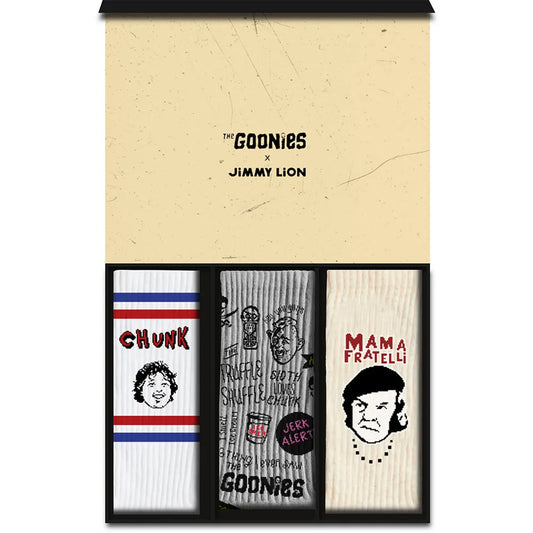 Jimmy lion Athletic Goonies crew socks 3 pairs