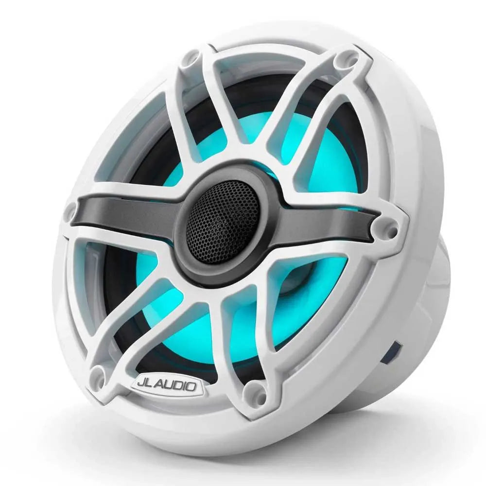 Jl audio M6-650X-S-GWGW-I M6 Marine Coaxial With Transflective LED Lighting Sport Grille