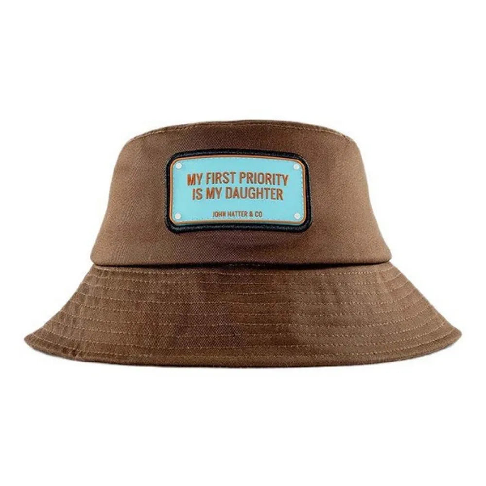 John hatter & co Bucket my first priority bucket hat