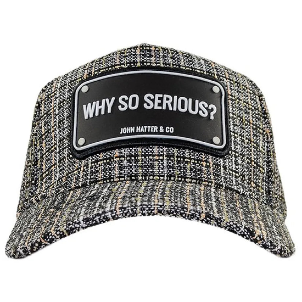 John hatter & co Full panel why so serious check cap