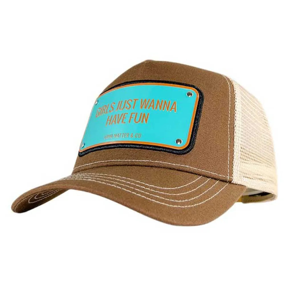 John hatter & co Girl just wanna have fun cap