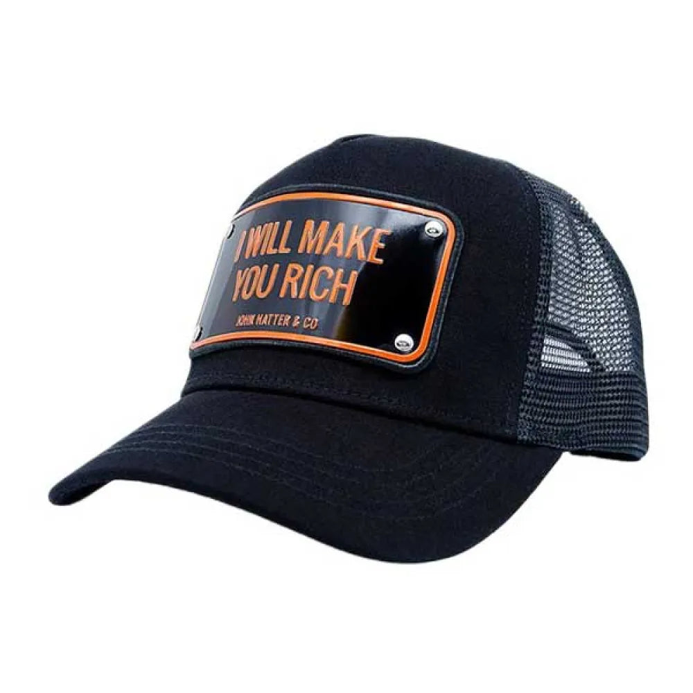 John hatter & co I will make you rich cap