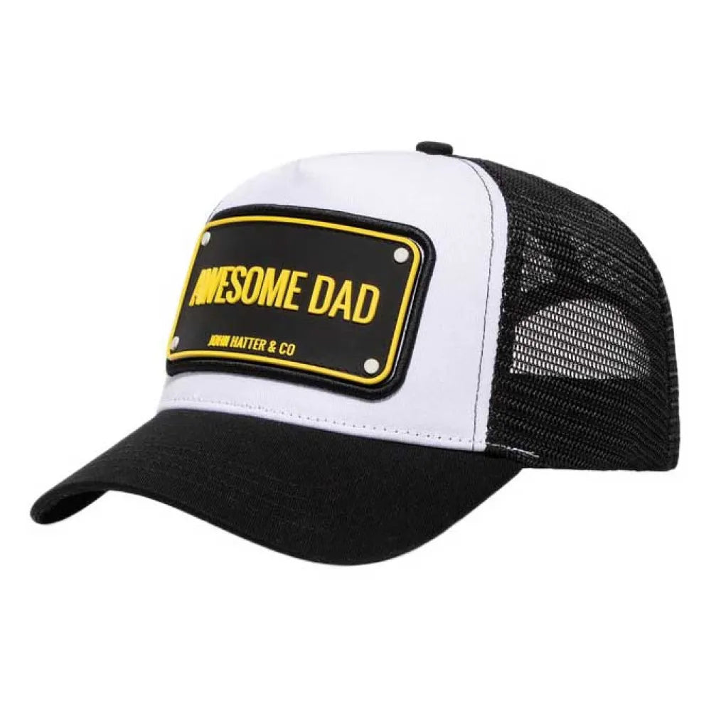 John hatter & co Rubber awesome dad cap