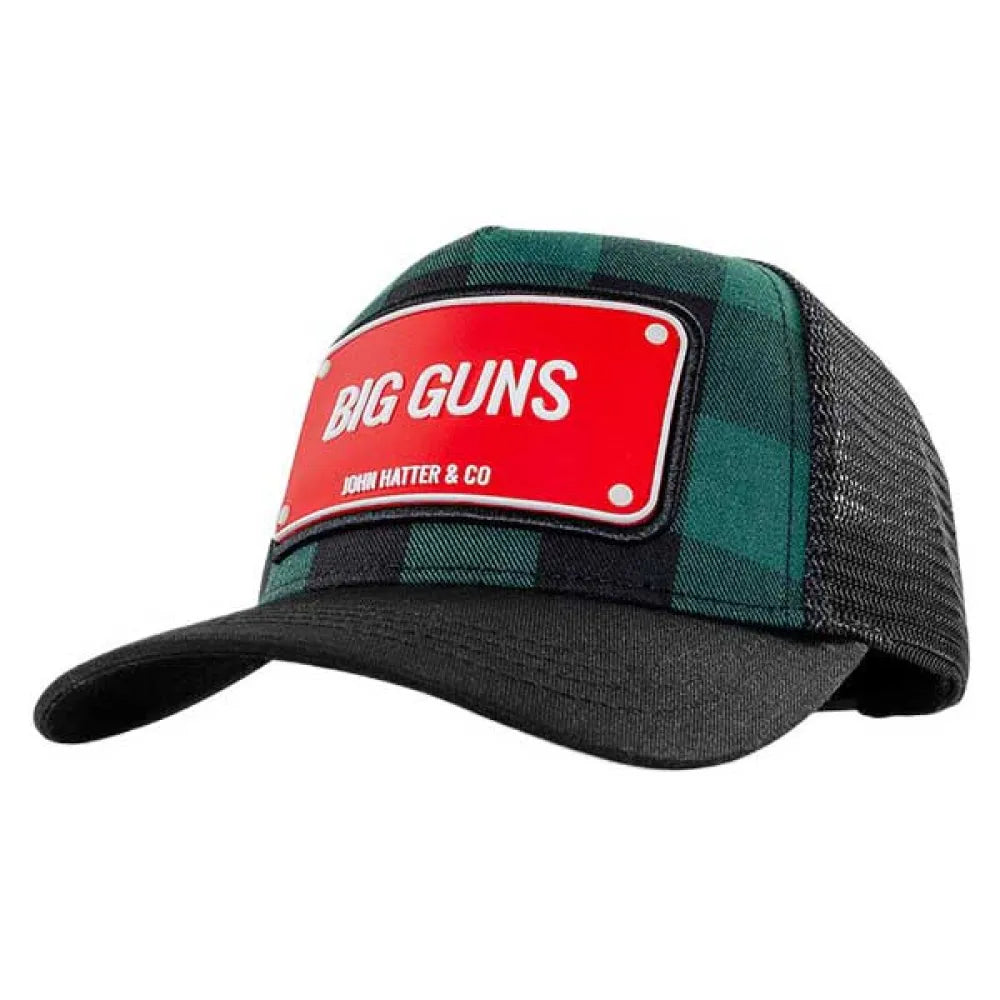 John hatter & co Rubber big gun chequered cap